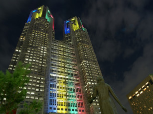 Картинка города здания дома