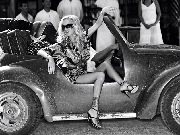 Обои картинки фото автомобили, авто, девушками