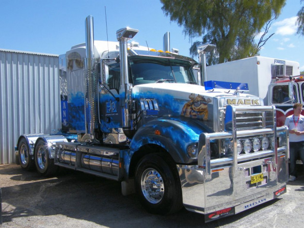 Обои картинки фото автомобили, mack