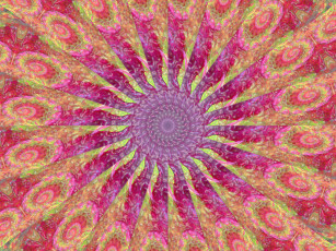 Картинка 3д графика fractal фракталы фон абстракция