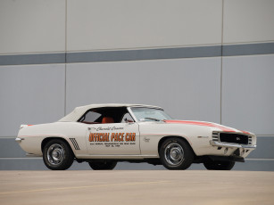 Картинка chevrolet camaro ss convertible indy 500 pace car 1969 автомобили