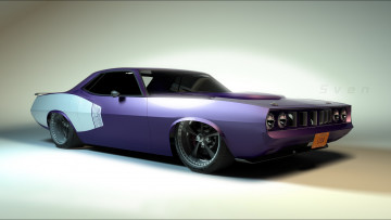 Картинка автомобили 3д cuda