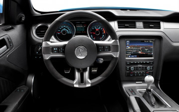 Картинка ford shelby gt500 2013 автомобили спидометры торпедо