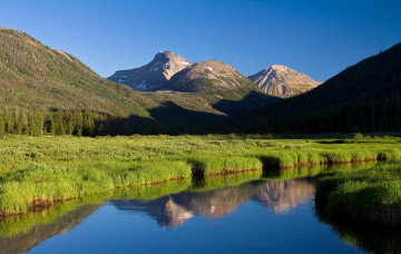 Картинка природа горы река