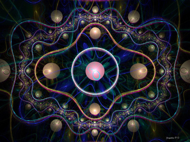 Обои картинки фото 3д, графика, fractal, фракталы, тёмрый, фон, узор, абстракция