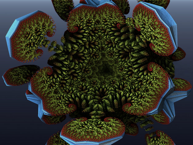 Обои картинки фото 3д, графика, fractal, фракталы, узор, абстракция