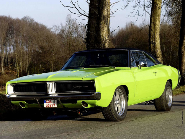 Обои картинки фото автомобили, dodge, charger