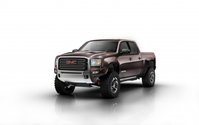 Обои картинки фото gmc, sierra, all, terrain, hd, concept, truck, автомобили, gm