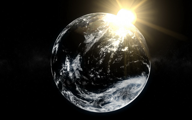 Обои картинки фото космос, арт, планета