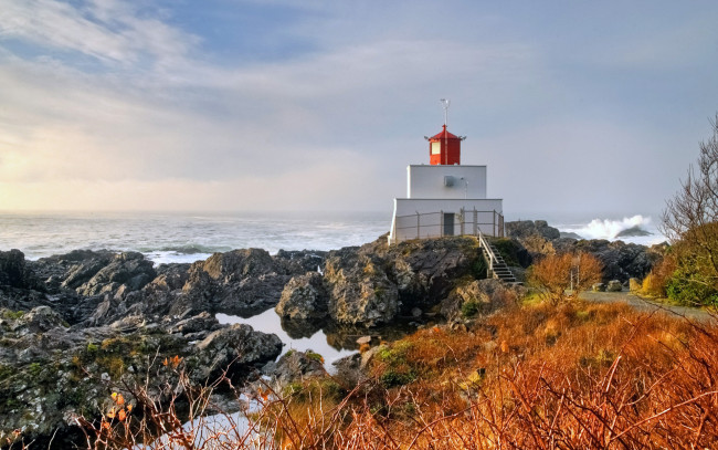 Обои картинки фото природа, маяки, море, побережье