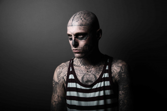 Обои картинки фото rick, genest, rico, the, zombie, мужчины, тату