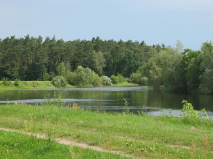 Картинка природа реки озера луг река