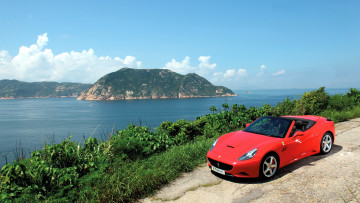 Картинка ferrari california автомобили изящество мощь скорость стиль автомобиль