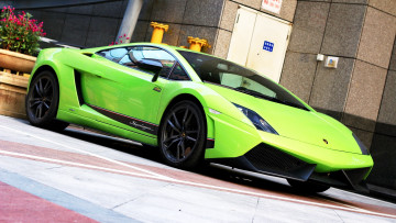 Картинка lamborghini gallardo автомобили скорость мощь автомобиль стиль изящество