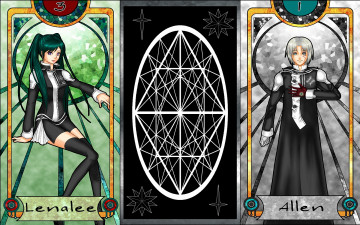 Картинка аниме gray man экзорцитсы lenalee allen