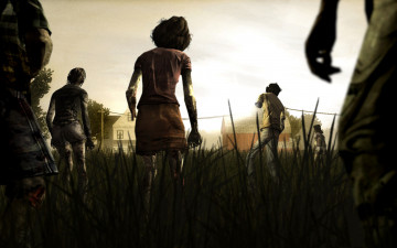 Картинка the walking dead видео игры game