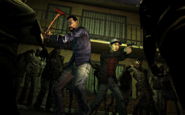 Картинка the walking dead видео игры game