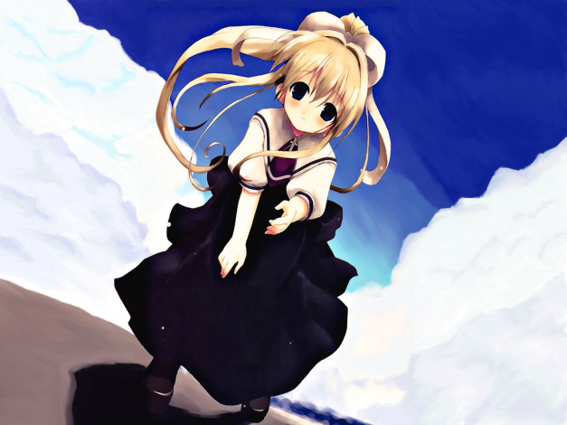 Обои картинки фото аниме, air