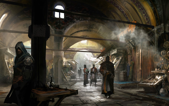 Обои картинки фото assassin`s, creed, revelations, видео, игры, assassin, s