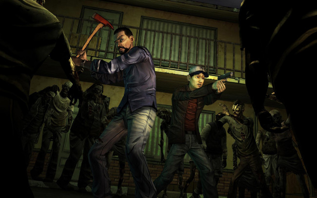 Обои картинки фото the, walking, dead, видео, игры, game