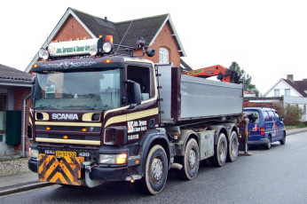 Картинка scania 124c 420 truck автомобили ab грузовые автобусы судовые дизельные двигатели швеция