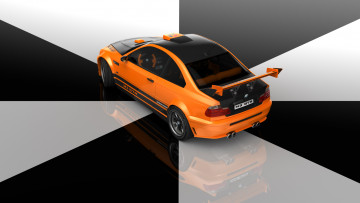 Картинка автомобили 3д r3 1 custom gtr bmw m3