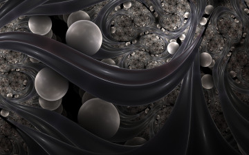 Картинка 3д графика fractal фракталы цвета узор фон