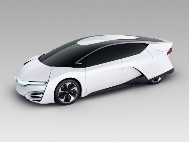 Обои картинки фото honda, fcev, concept, автомобили