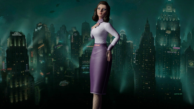 Обои картинки фото 3д, графика, people, люди, девушка, город