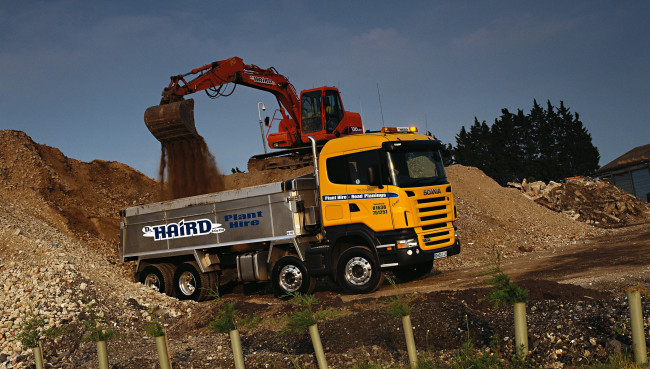 Обои картинки фото scania, r420, автомобили, автобусы, швеция, дизельные, двигатели, грузовые, ab, судовые