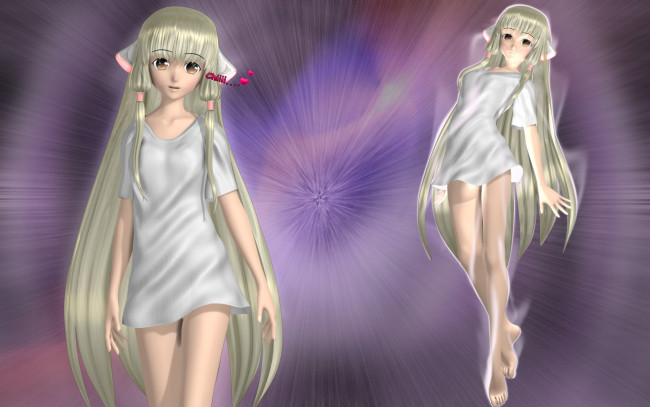 Обои картинки фото 3д, графика, anime, аниме, девушки