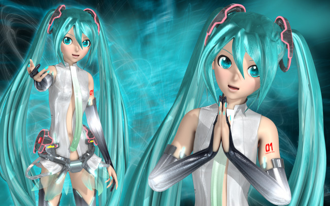 Обои картинки фото 3д, графика, anime, аниме, девушки
