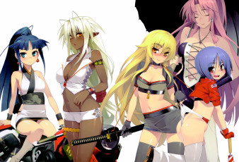 Картинка аниме full+metal+daemon +muramasa девушки секси арт