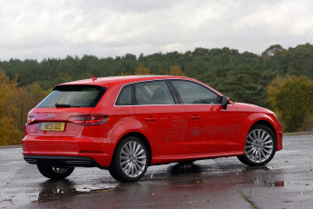 Картинка автомобили audi sportback a3 2014г 8v e-tron uk-spec красный