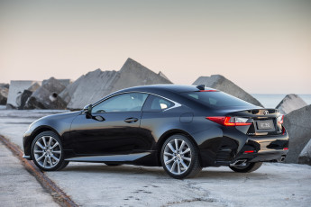 обоя автомобили, lexus, au-spec, rc, 350, темный, 2014г