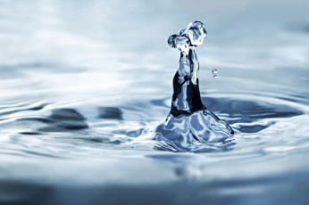 Картинка разное капли +брызги +всплески вода голубой всплеск макро