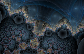 Картинка 3д+графика фракталы+ fractal узор фон цвета
