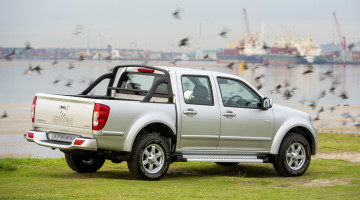 обоя автомобили, great wall, светлый, 2014г, cab, double, 5e, steed, gwm