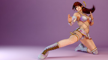 Картинка 3д+графика аниме+ anime фон взгляд девушка поза