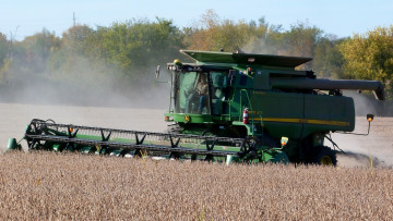 Картинка техника комбайны комбайн поле