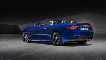 Картинка автомобили maserati синий 2014г centennial edition mc grancabrio