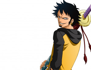 Картинка аниме one+piece арт большой куш меч парень