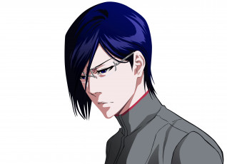 Картинка аниме bleach квинси парень арт блич исида урю