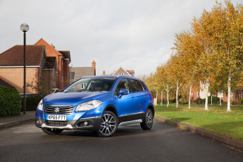 Картинка автомобили suzuki uk-spec s-cross синий