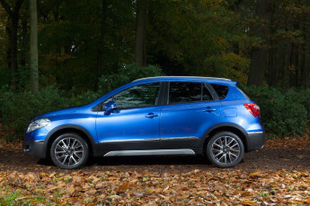 обоя автомобили, suzuki, uk-spec, синий, s-cross