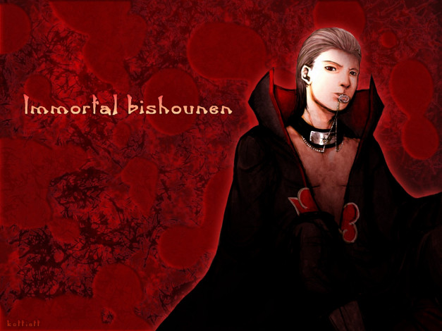 Обои картинки фото аниме, naruto, бессмертный, хидан, коса, hidan, akatsuki, shinobi, immortal, шиноби, ниндзя