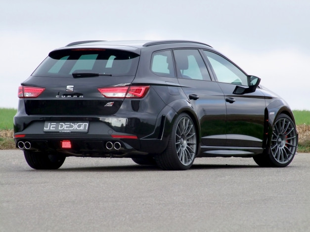 Обои картинки фото автомобили, seat, widebody, 5f, je, design, leоn, st, 2015г