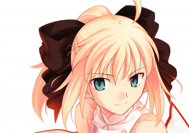 Обои картинки фото аниме, fate, stay night, сейбер
