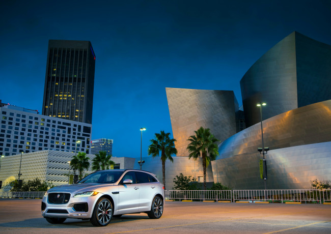 Обои картинки фото автомобили, jaguar, us-spec, f-pace, s, 2017г