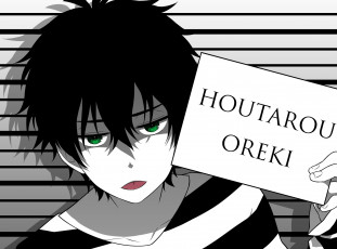 Картинка аниме hyouka oreki houtarou
